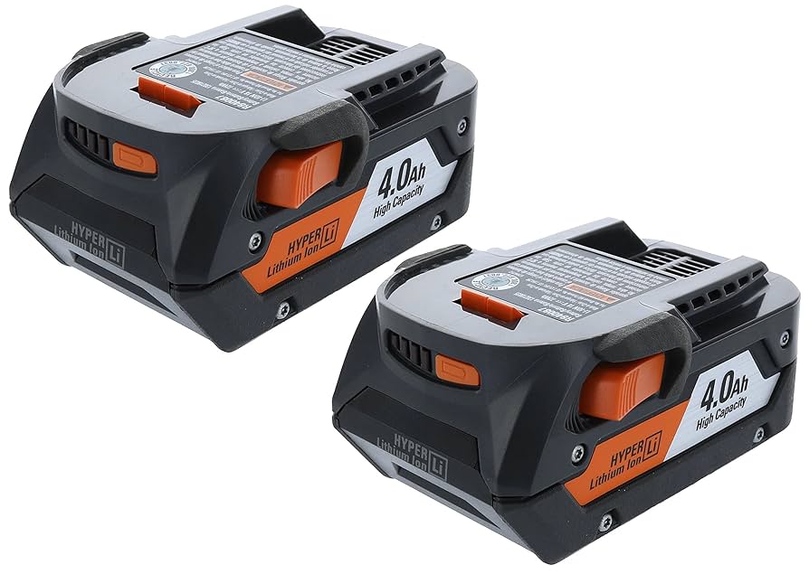 Amazon.com: Ridgid AC840087P 18 Volt 4 Amp Hour Lithium-Ion